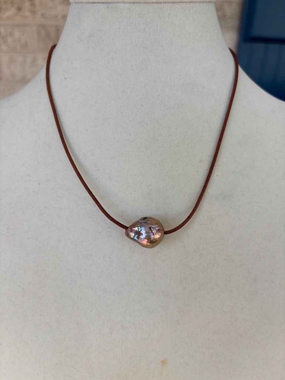 large pearl necklace
